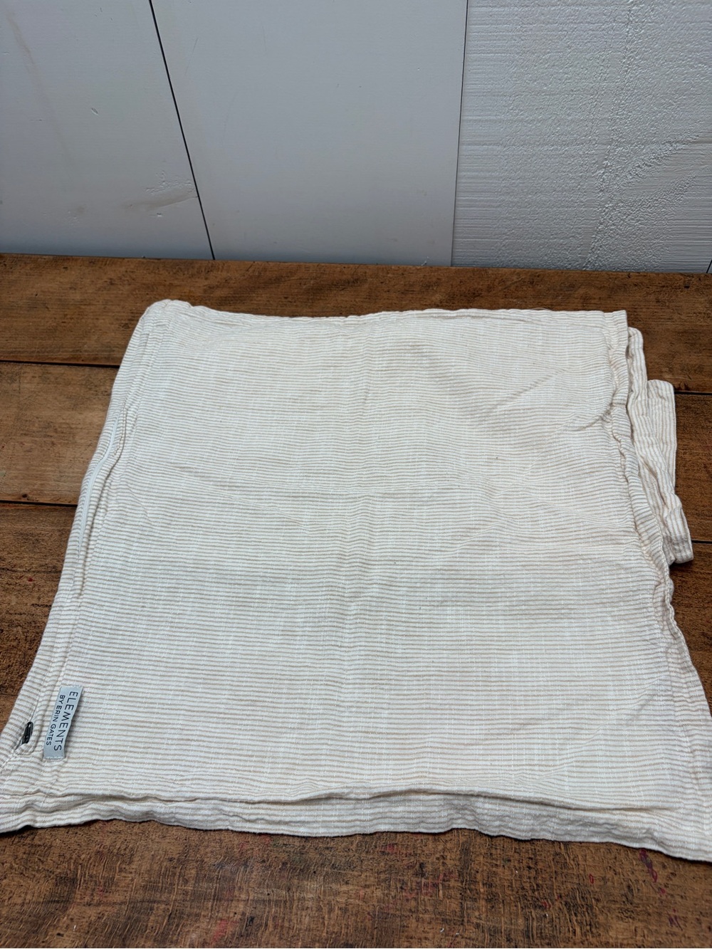 Elements By Erin Gates Striped Linen Pillow Set of 2